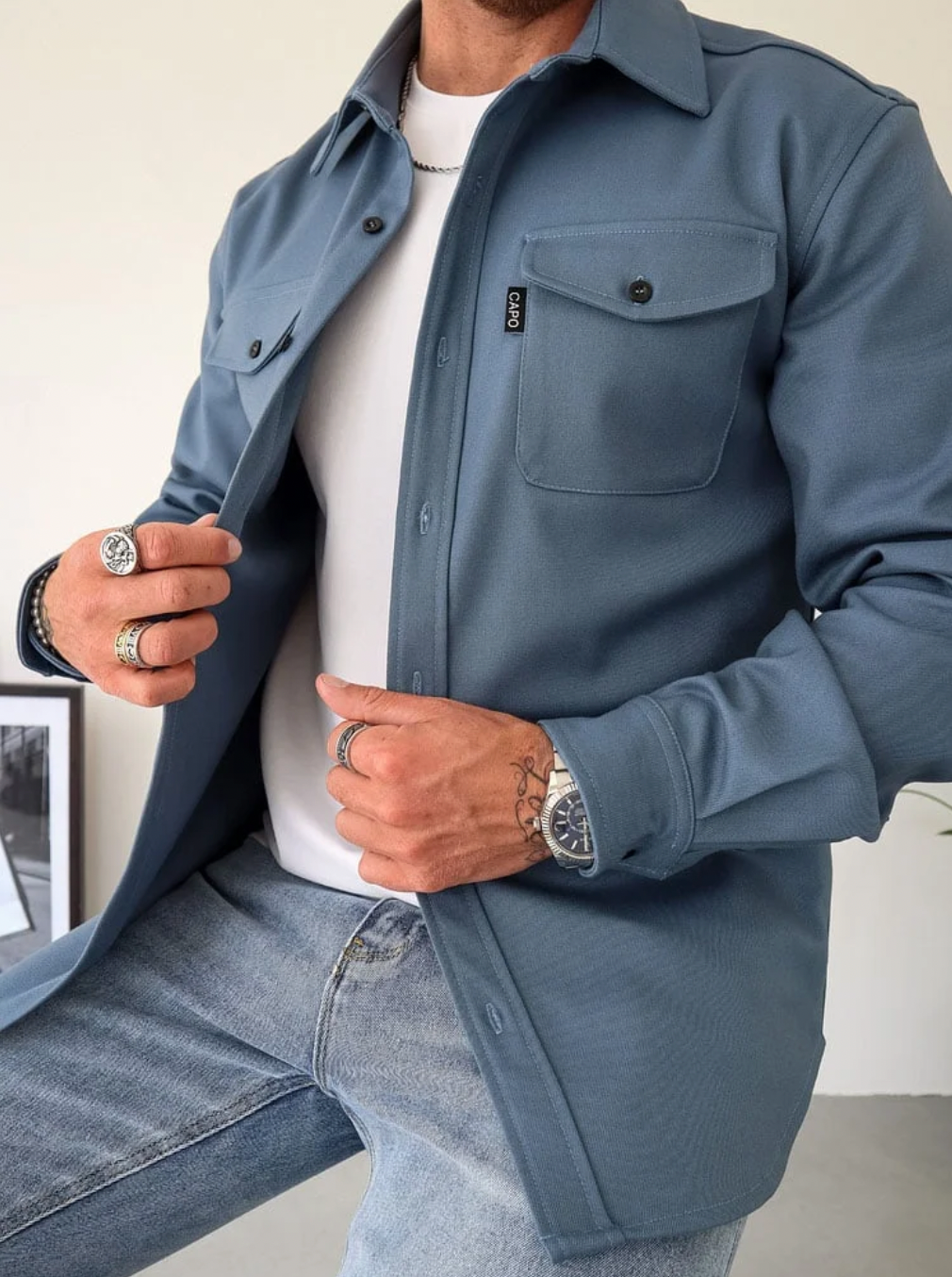 Patrick | Modern Stylish Men's Dress Shirt - Image 5