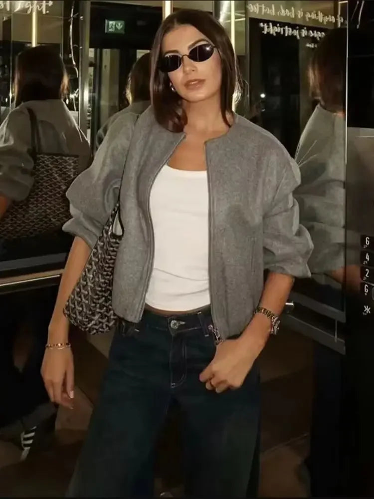 Kathy | Women's Cropped Casual Jacket - Image 5