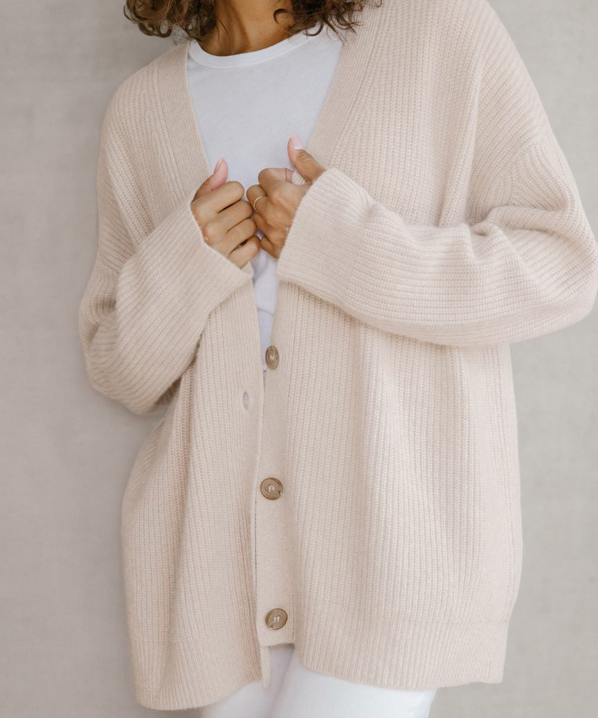 Hannah | Women's Oversized Cardigan Sweater - Image 5