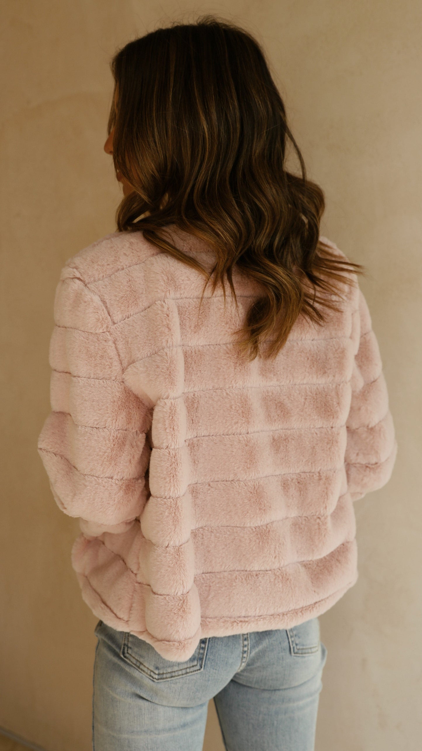 Nancy | Women's Cropped Faux Fur Jacket - Image 28