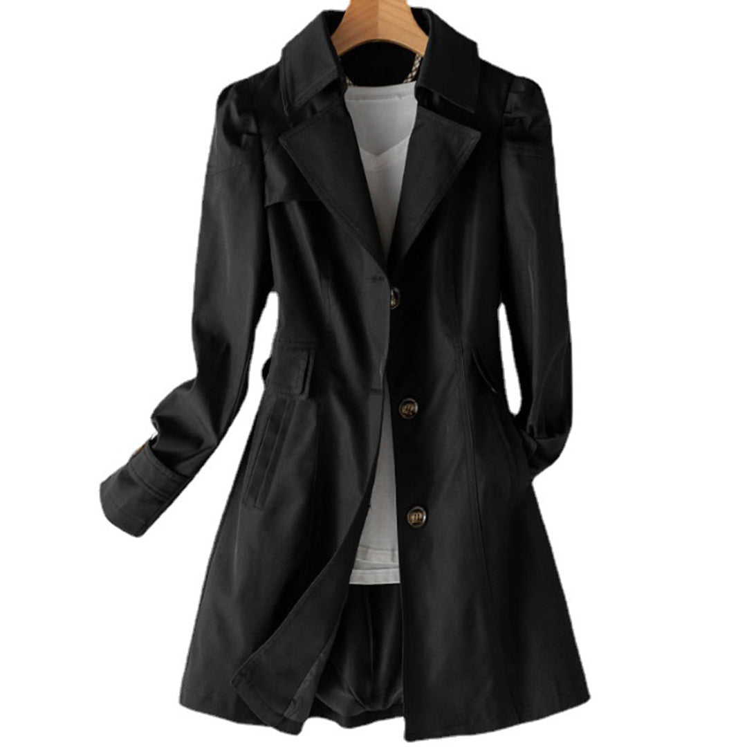 Leslie | Women's Fit-and-Flare Trench Coat - Image 1