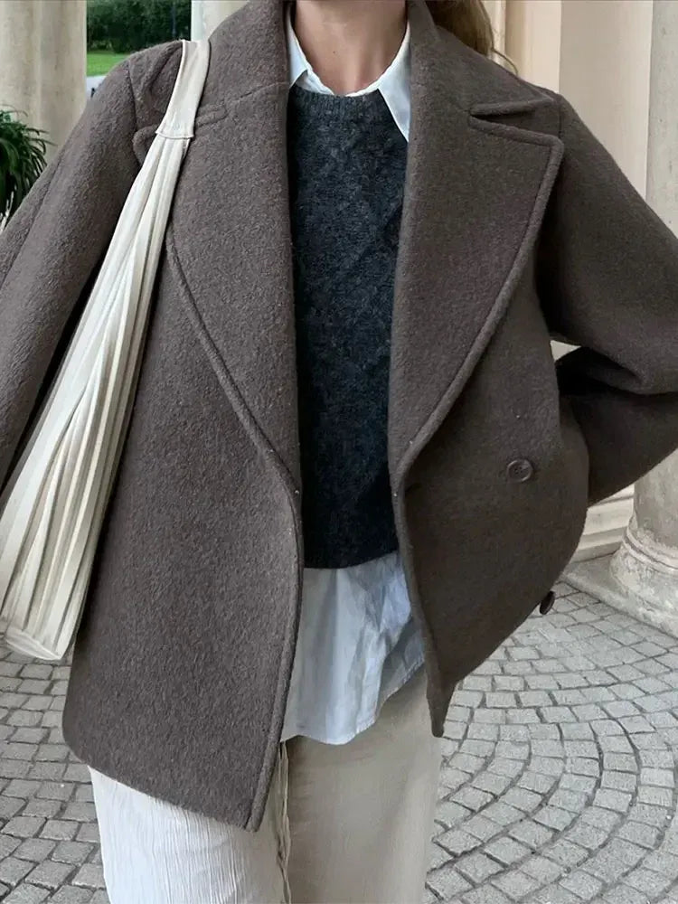 Alison | Women's Oversized Coat - Image 3