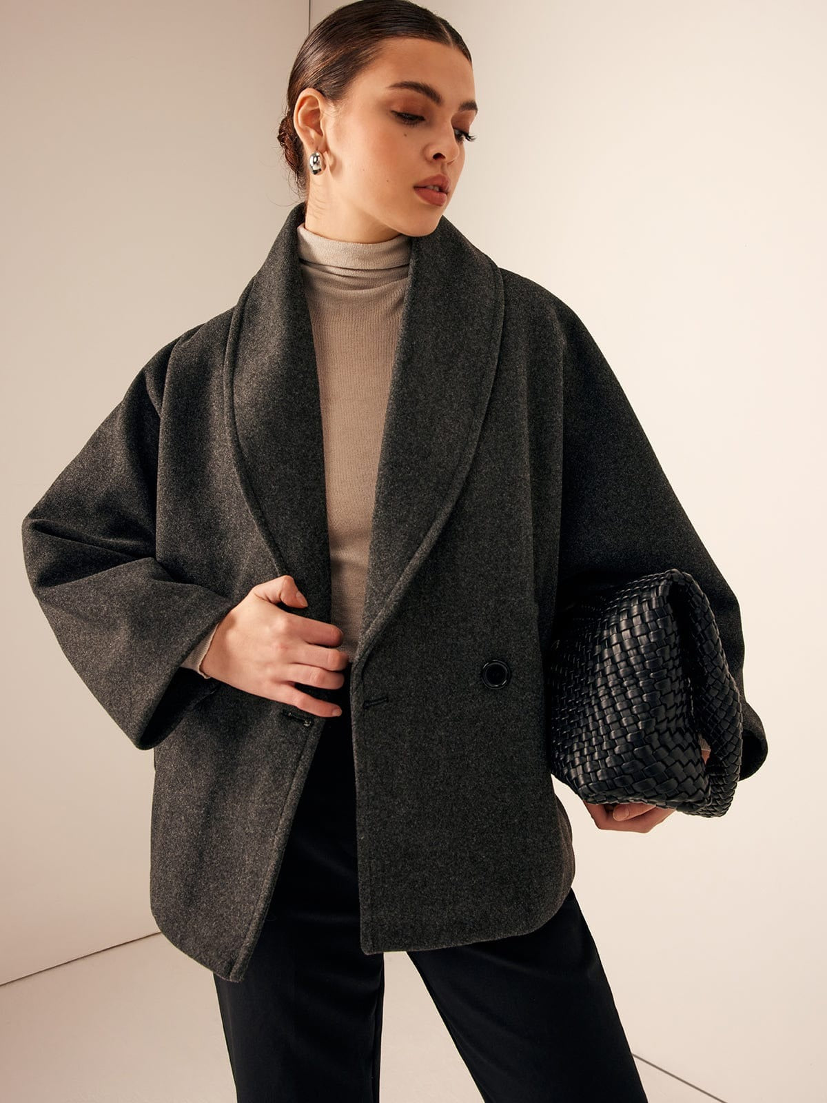 Joanna | Women's Oversized Coat - Image 2