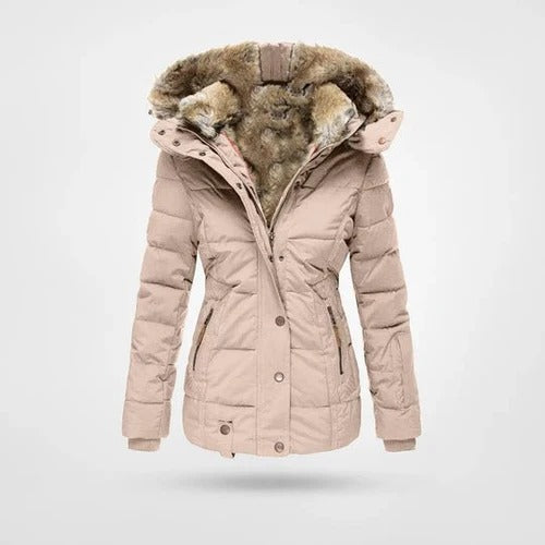 Whitney | Women's Hooded Puffer Jacket - Image 10