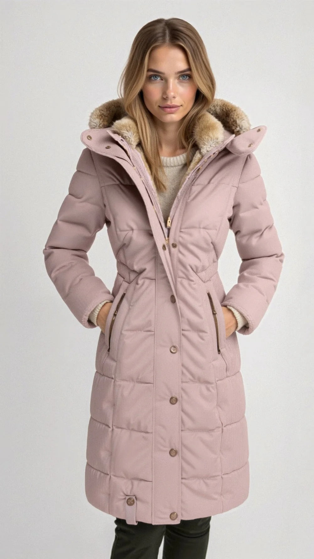 Whitney | Women's Hooded Puffer Jacket - Image 9