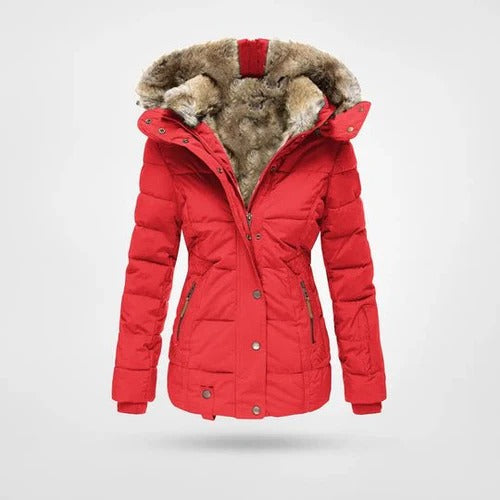 Whitney | Women's Hooded Puffer Jacket - Image 8