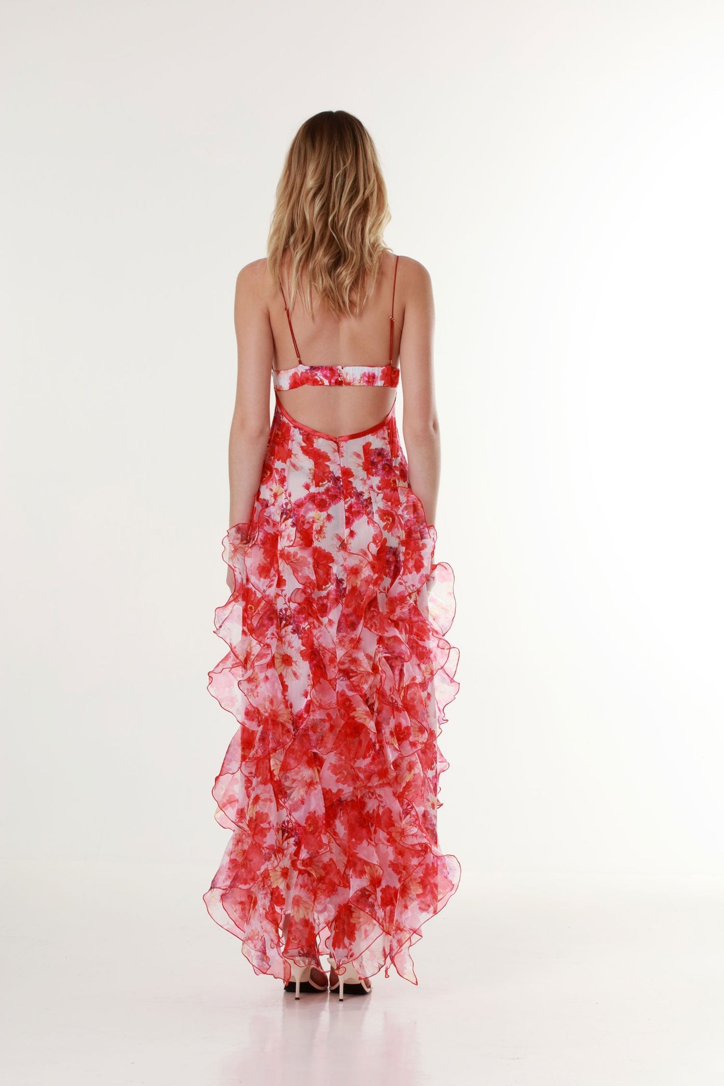 Charlene | Floral SILVANA Maxi Dress for Elegant Occasions - Image 4