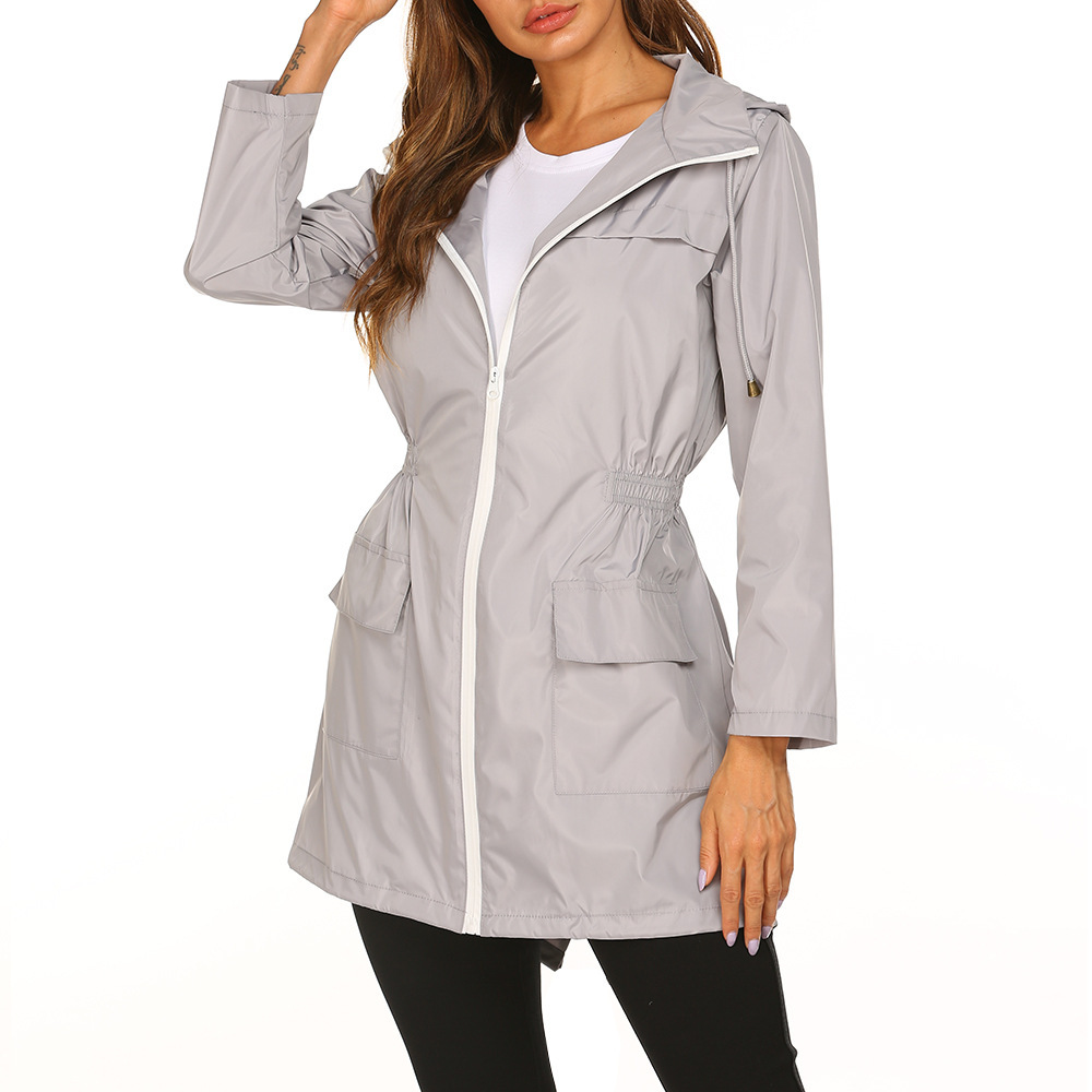 Candice | Women's Hooded Rain Jacket - Image 3