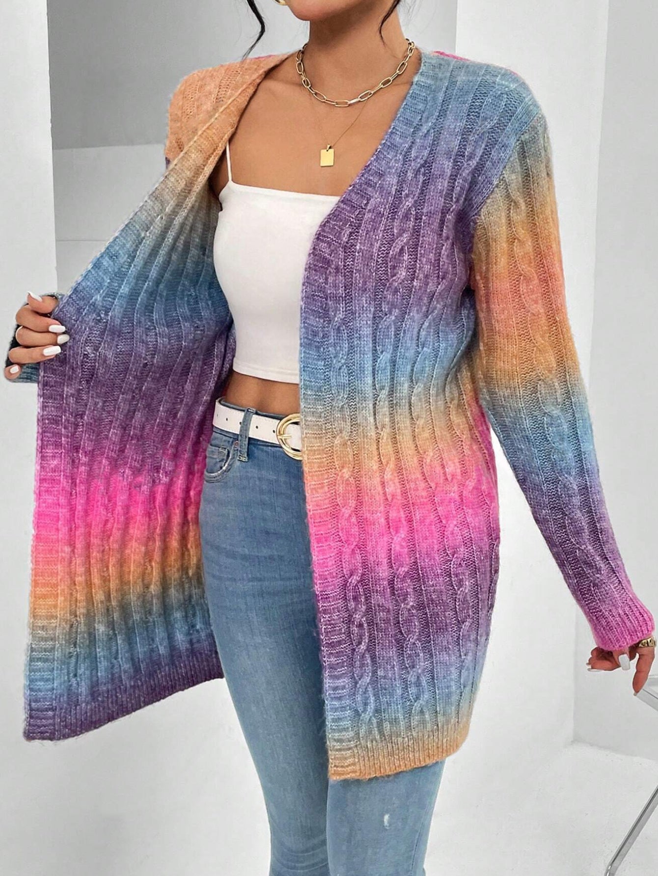 Ann | Women's Long Cardigan Sweater - Image 9