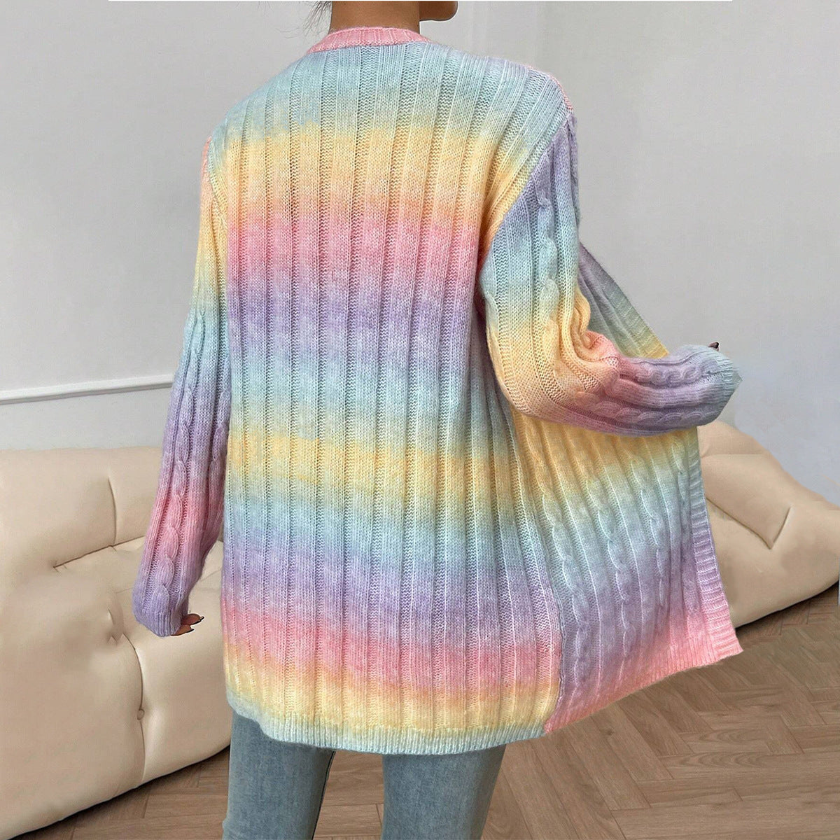 Ann | Women's Long Cardigan Sweater - Image 5
