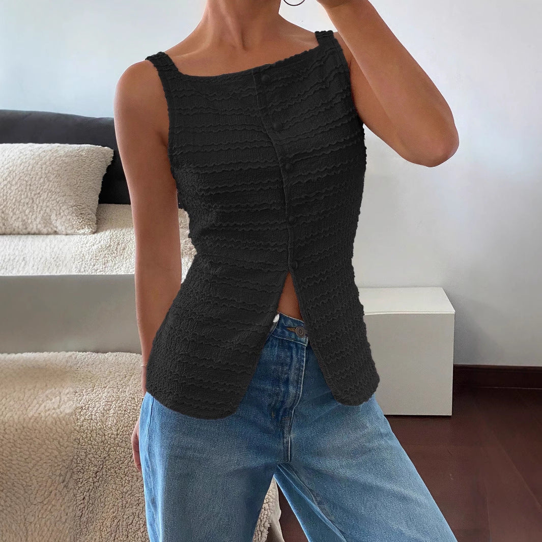 Donna | Women's Square Neck Sleeveless Top - Image 2