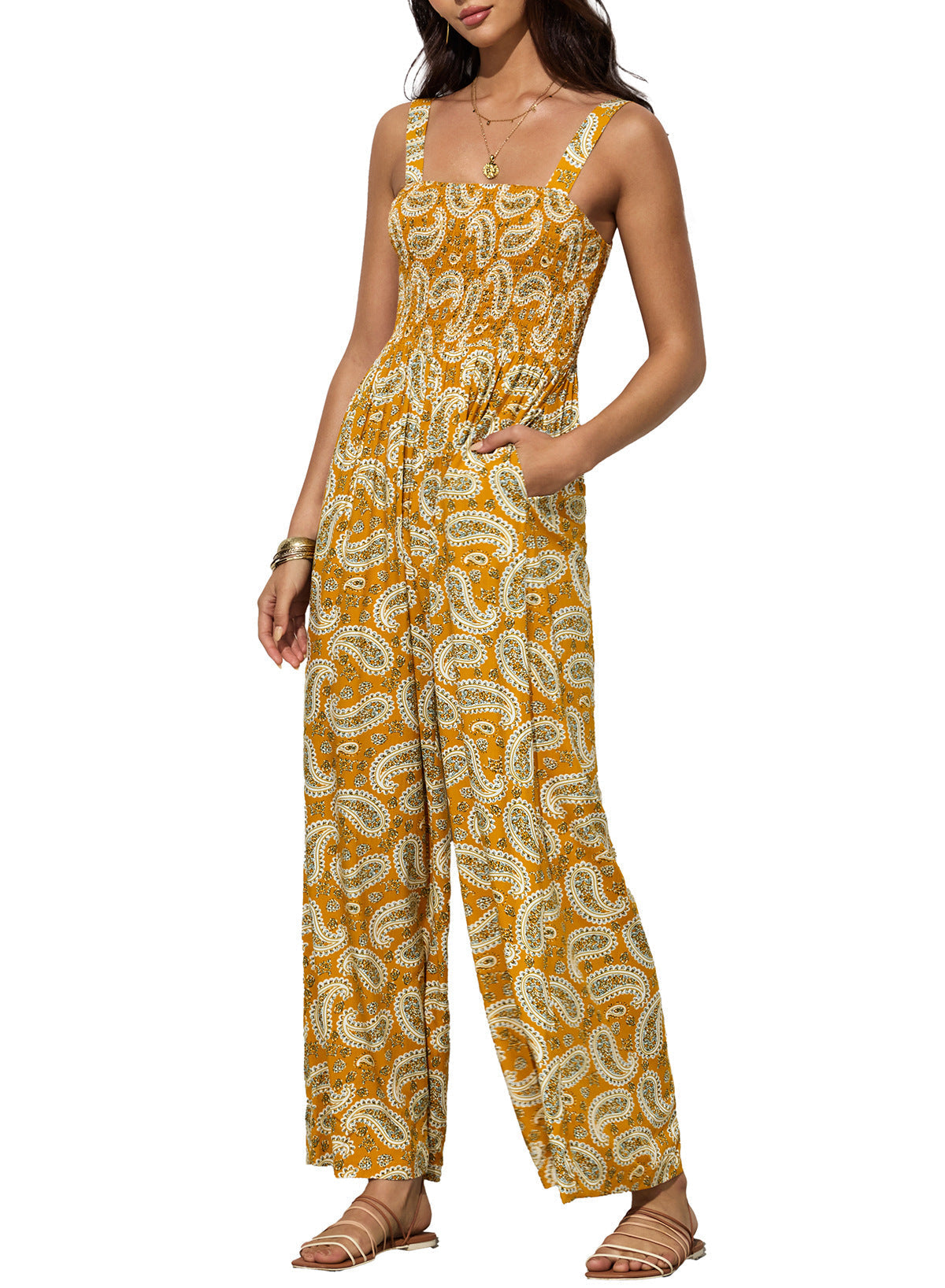 Claire | Vibrant Spring Jumpsuit for Sunny Days - Image 4