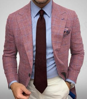 Archie | Men's Slim Fit Notch Lapel Blazer - Image 3