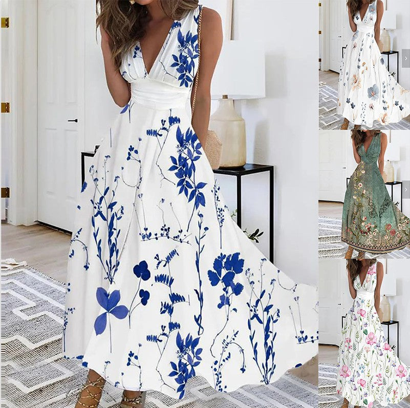 Sabrina | Enchanting Floral Maxi Dress for Effortless Elegance - Image 6