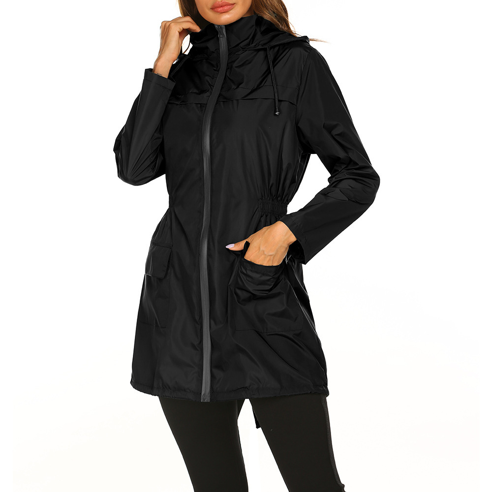 Candice | Women's Hooded Rain Jacket - Image 2
