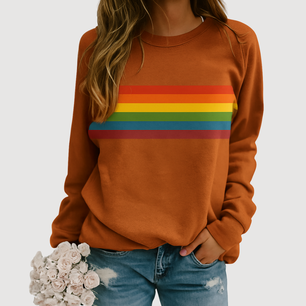 Tabitha | Women's Long Sleeve Crewneck Sweatshirt - Image 3