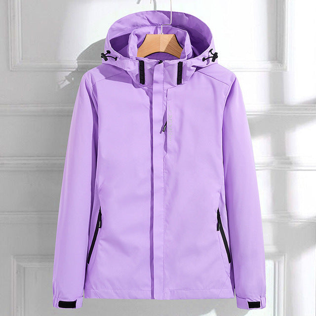 Jasmine | Women's Lightweight Hooded Rain Jacket - Image 3