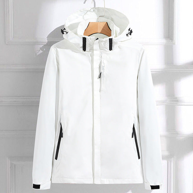 Jasmine | Women's Lightweight Hooded Rain Jacket - Image 4