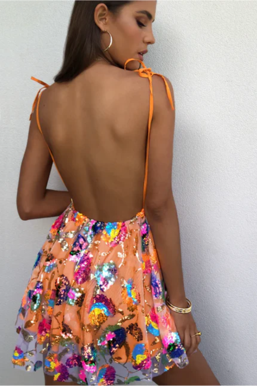 Joanna | Stunning Tropical Mini Dress for Summer Getaways - Image 4