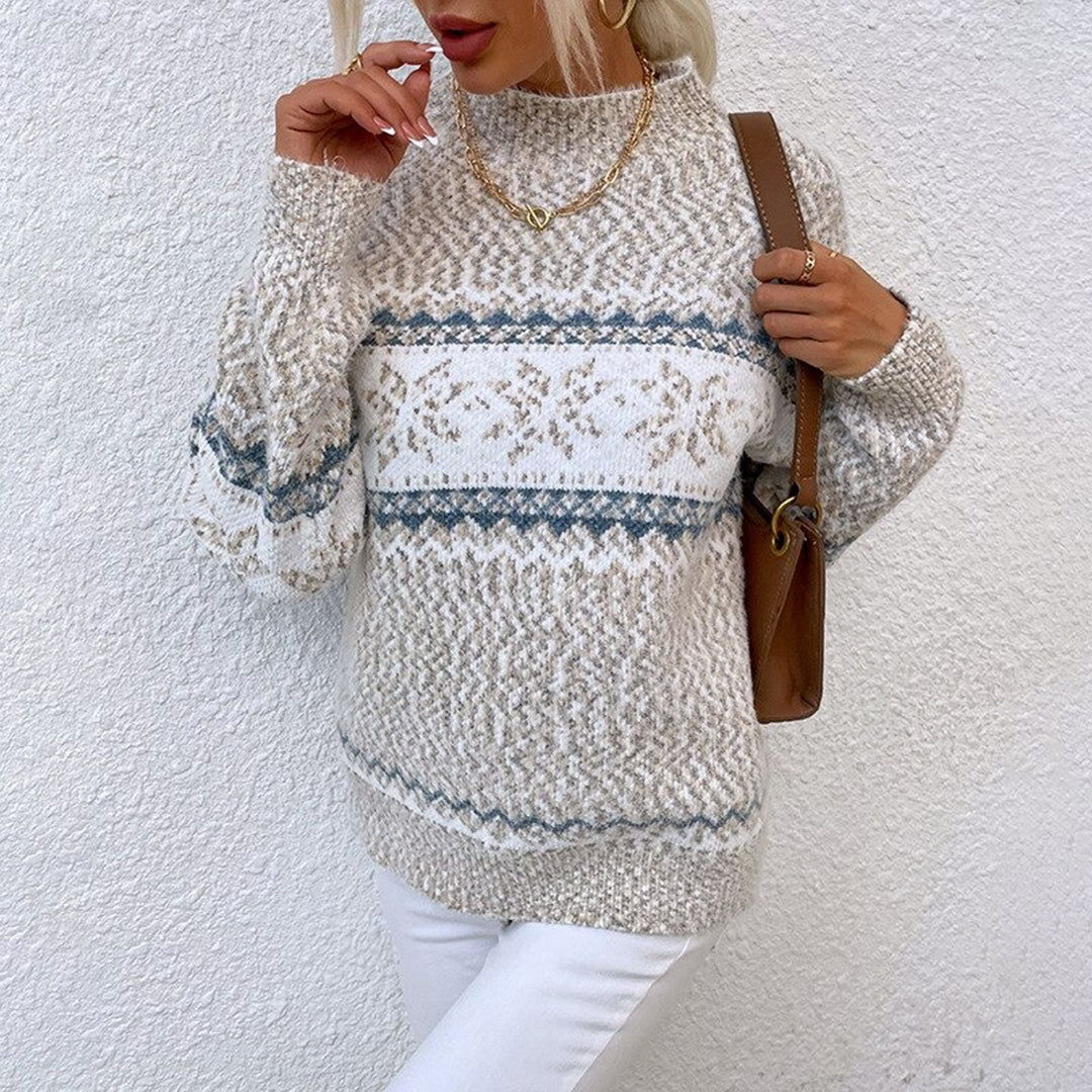Frances | Women's Fair Isle Pullover Sweater - Image 2