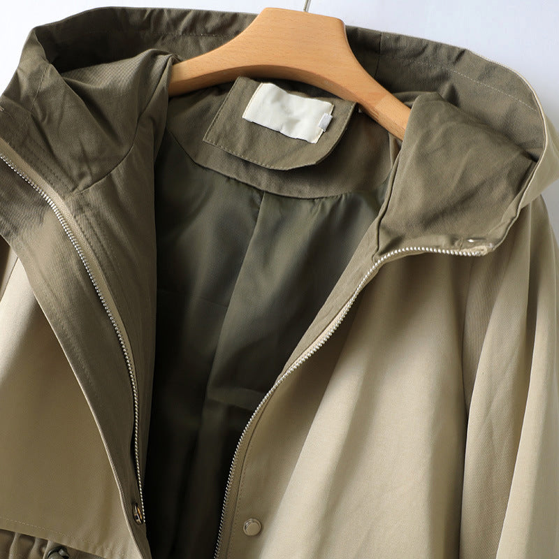 Catherine | Women's Hooded Trench Coat - Image 3