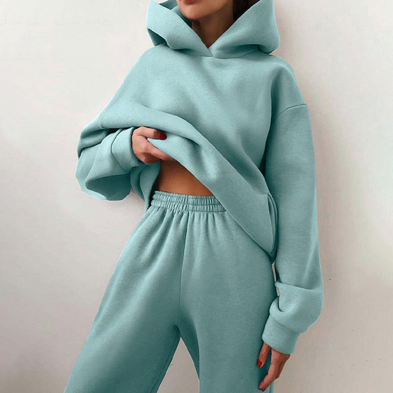 Esther | Women's Relaxed Fit Hoodie Jogger Set - Image 3