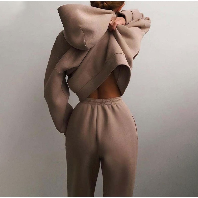 Esther | Women's Relaxed Fit Hoodie Jogger Set - Image 5