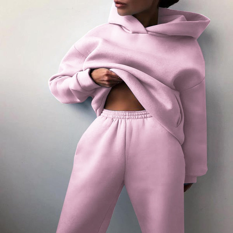 Esther | Women's Relaxed Fit Hoodie Jogger Set - Image 11