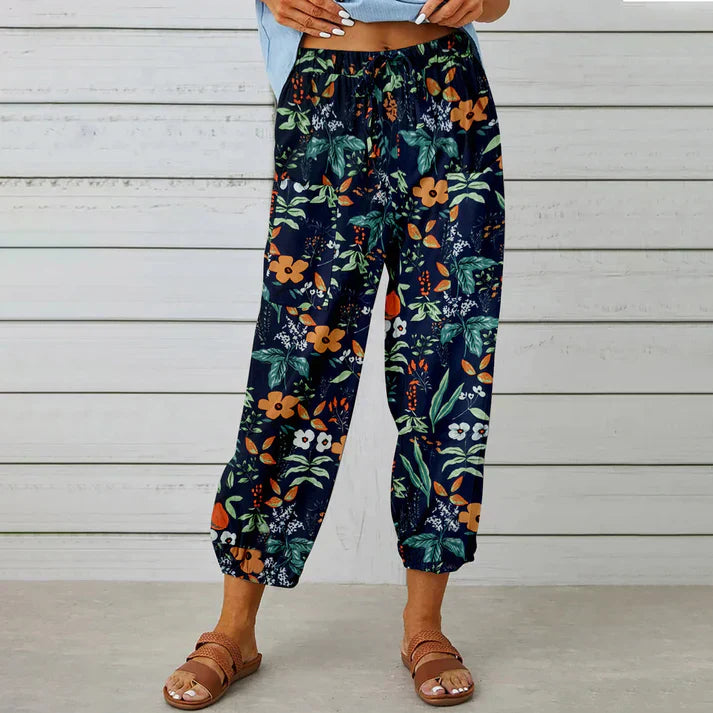 Carmen | Floral Summer Trousers for Effortless Style - Image 5