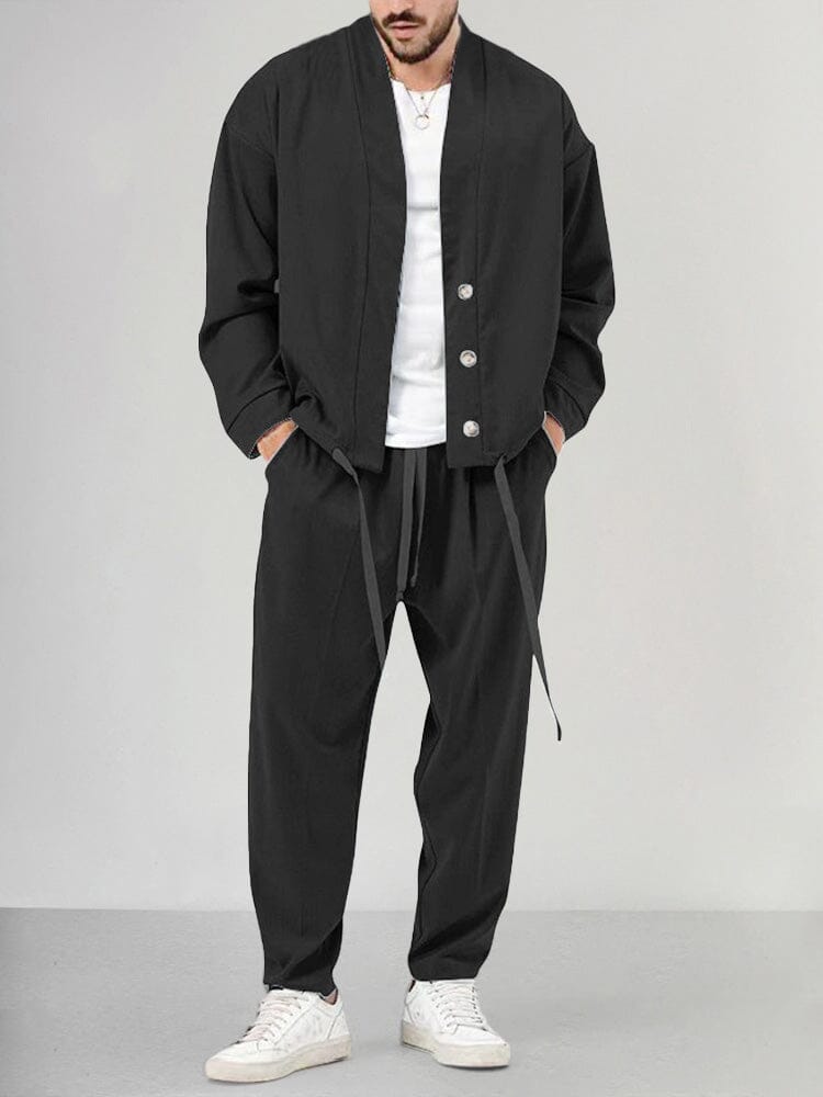 Raphael | Men's Relaxed Fit Two-Piece Pant Set - Image 2