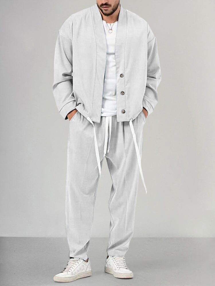 Raphael | Men's Relaxed Fit Two-Piece Pant Set - Image 5