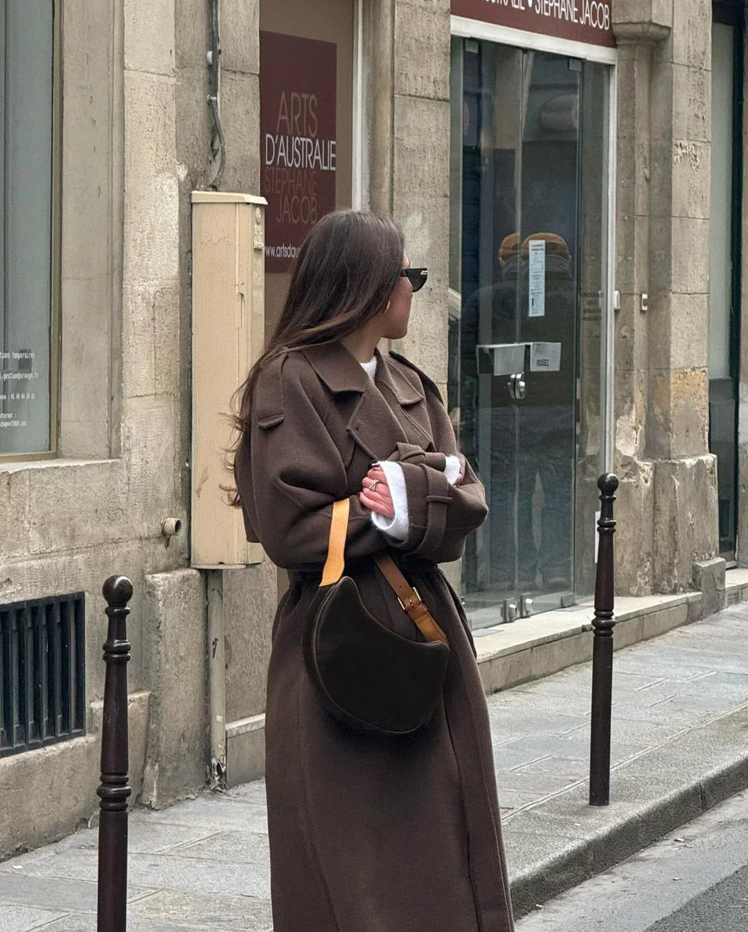 Leila | Women's Double-Breasted Belted Trench Coat - Image 3