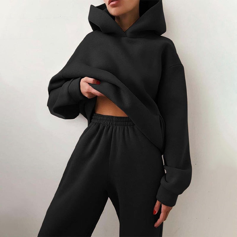 Esther | Women's Relaxed Fit Hoodie Jogger Set - Image 2