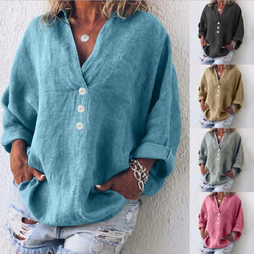 Amy | Casual Elegance V-neck blouse for women - Image 6