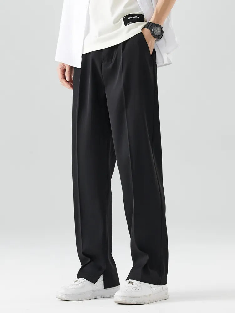 George | Men's Trousers - Straight Leg - Relaxed Fit - Soft Breathable Fabric - Full Length - Image 6