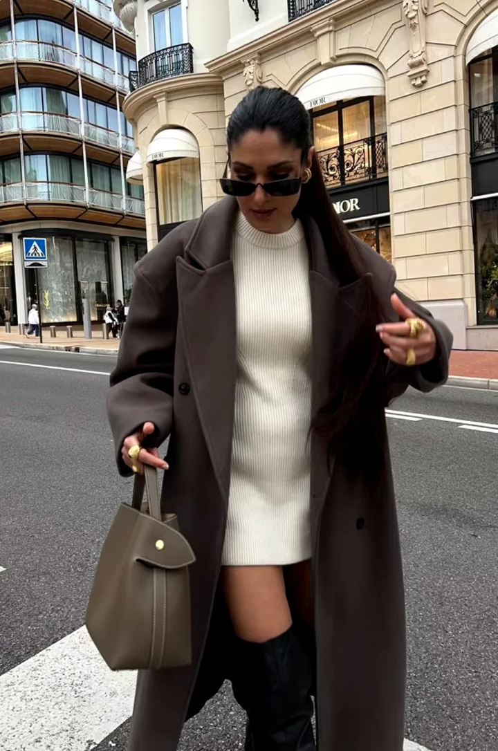 Michelle | Women's Oversized Coat - Image 5