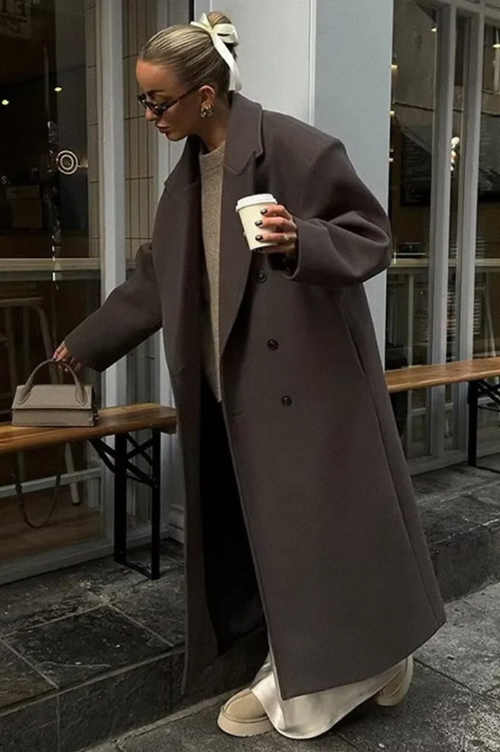 Michelle | Women's Oversized Coat - Image 2