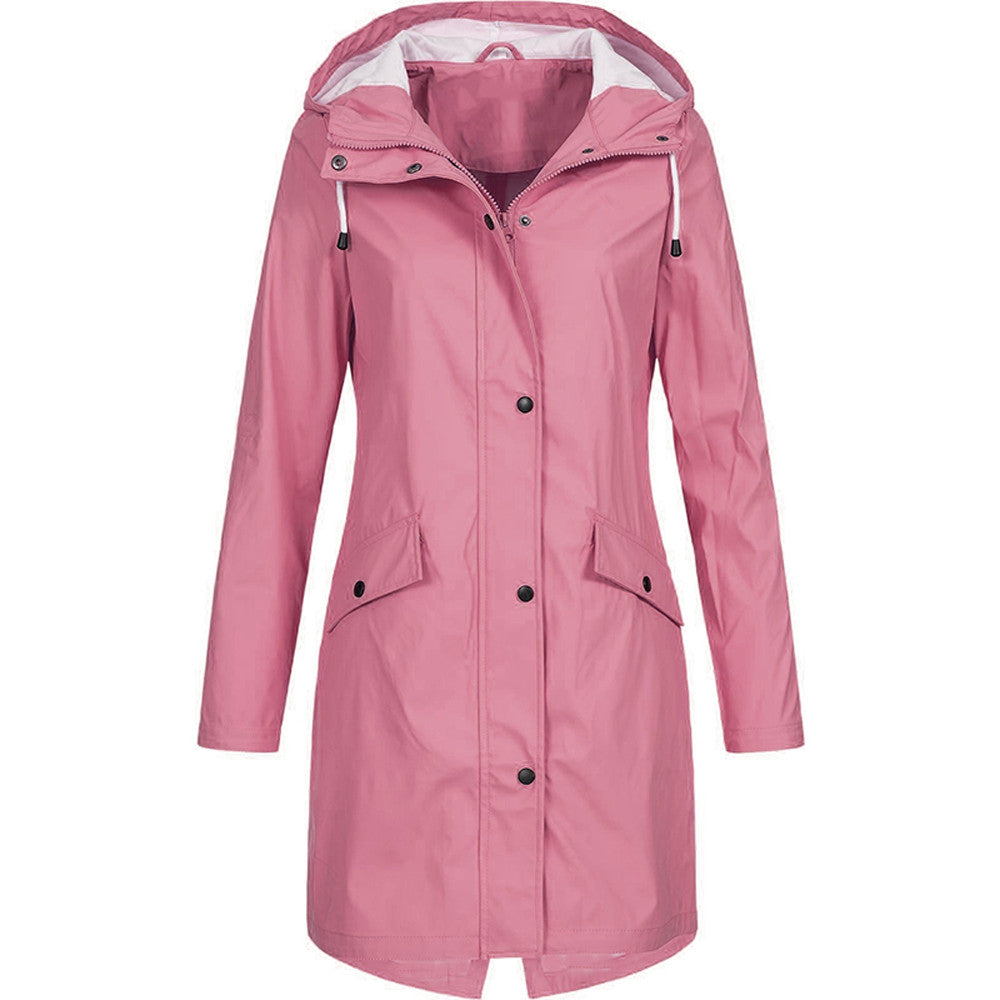 Cara | Women's Hooded Long Jacket - Image 10