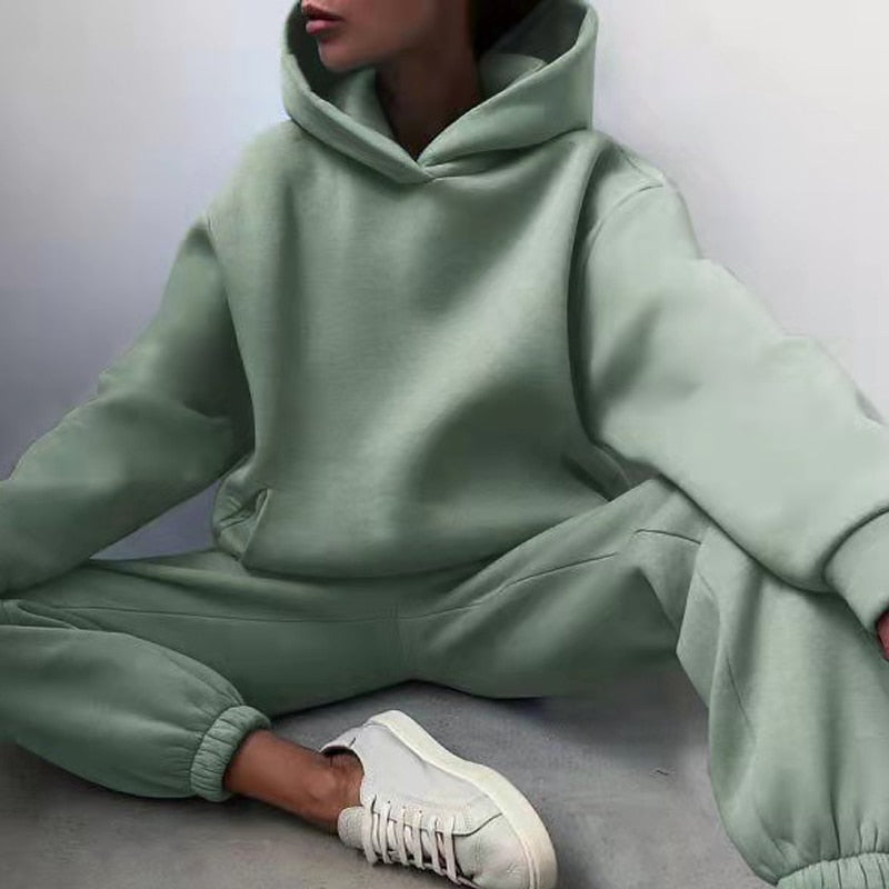 Esther | Women's Relaxed Fit Hoodie Jogger Set - Image 4
