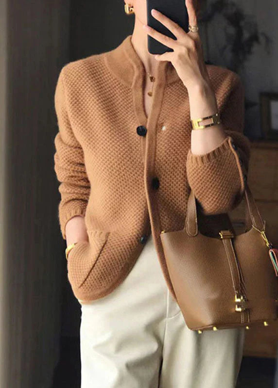 Alana | Women's Button-Front Long Sleeve Cardigan - Image 4