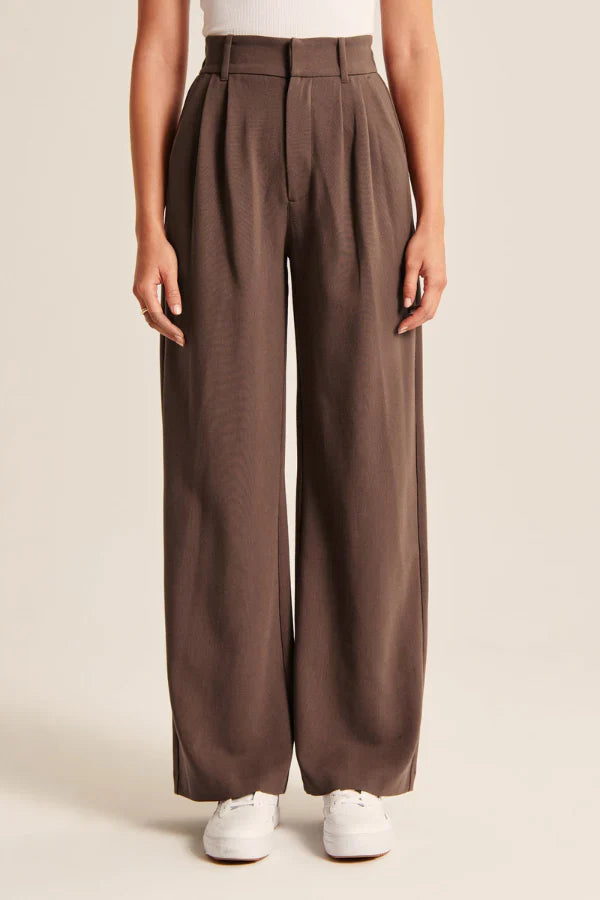 Reese | Tailored Chocolate Pants for Effortless Elegance - Image 5