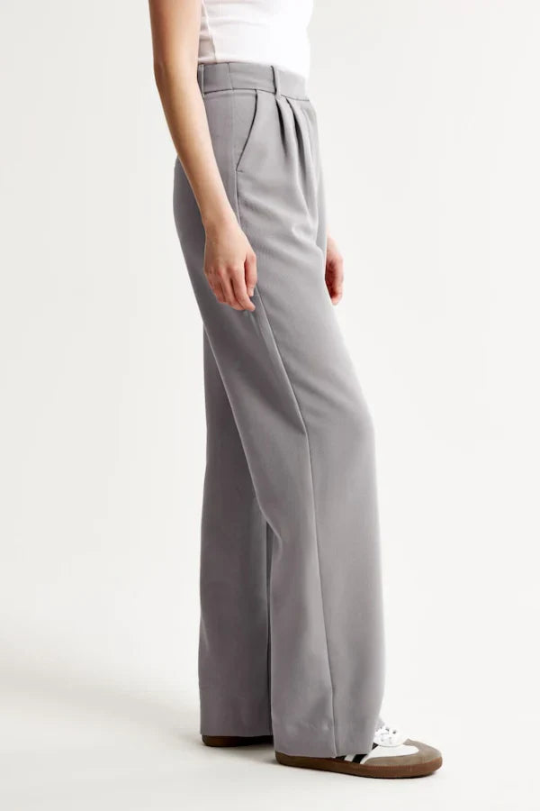 Nadia | Tailored Gray Pants for Effortless Style - Image 5