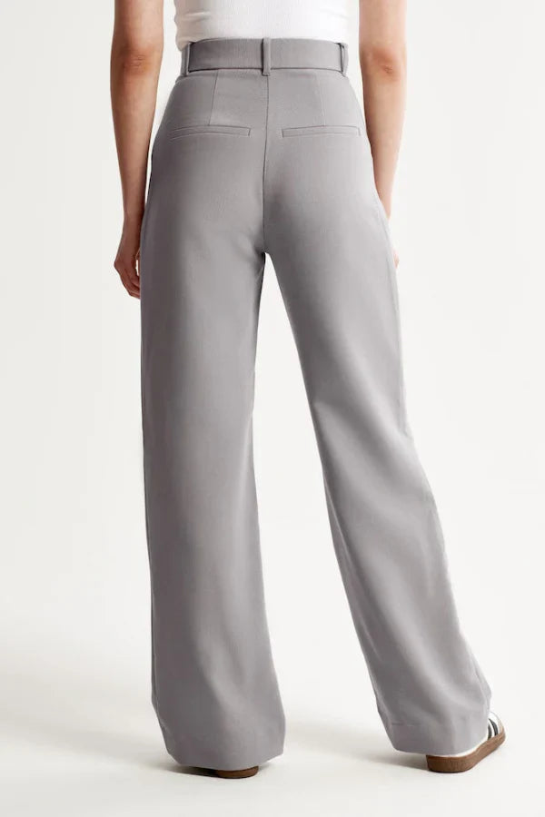 Nadia | Tailored Gray Pants for Effortless Style - Image 4
