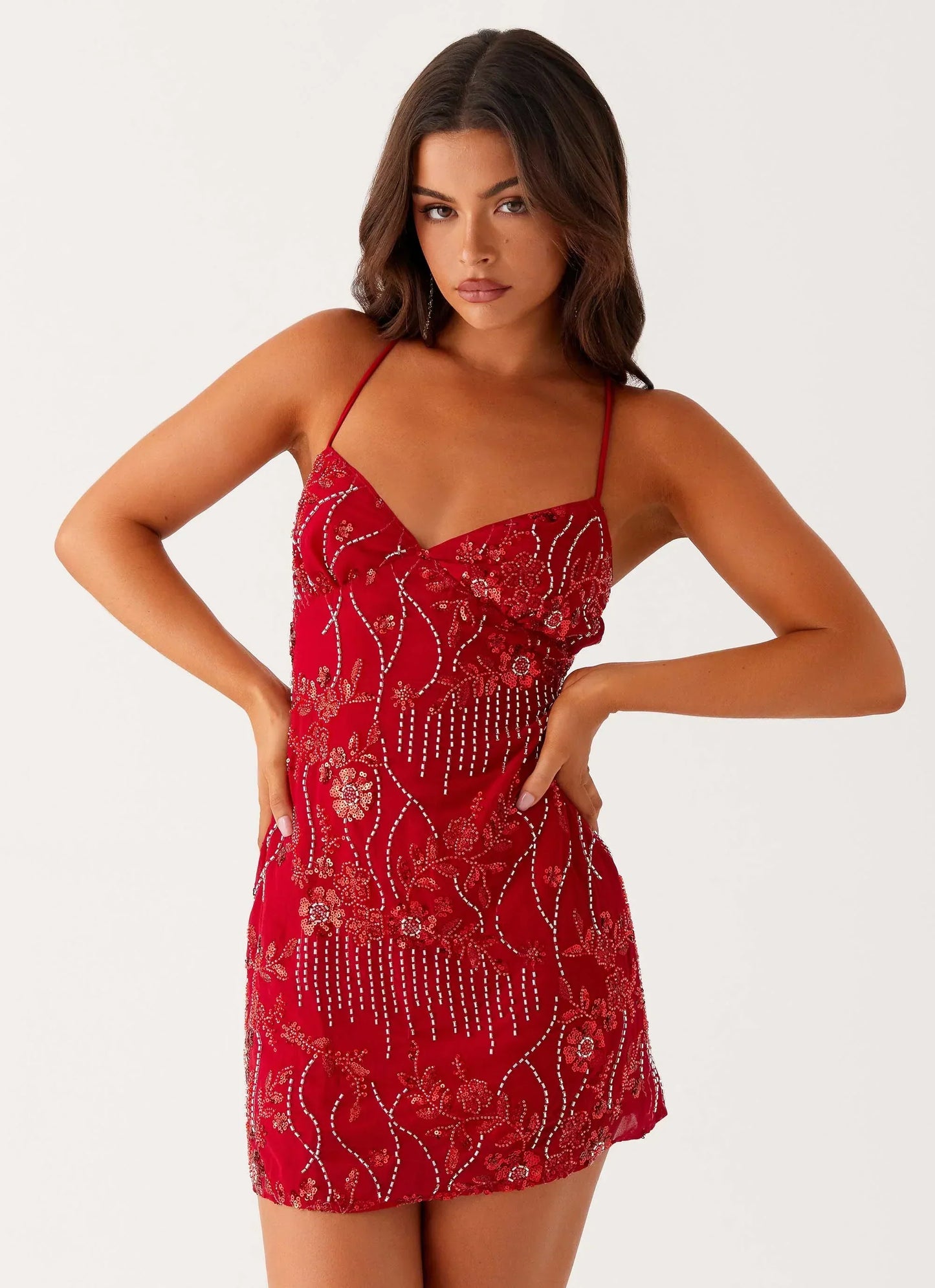Judie | Embroidered Mini Dress for Every Occasion - Image 6