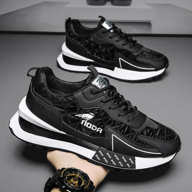 Lionel | Men's Chunky Lace-Up Sneakers - Image 2