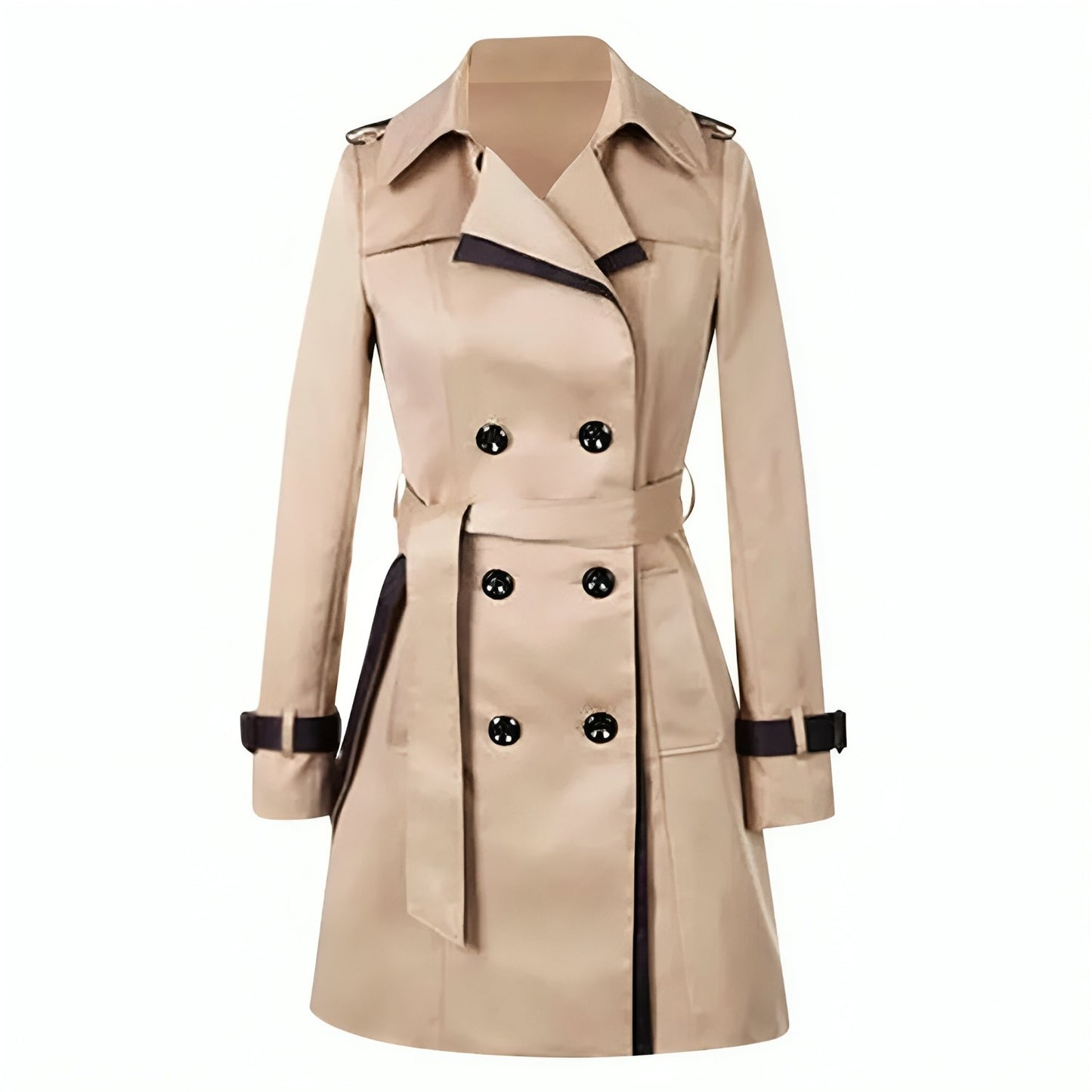Linda | Women's Double-Breasted Trench Coat - Image 4