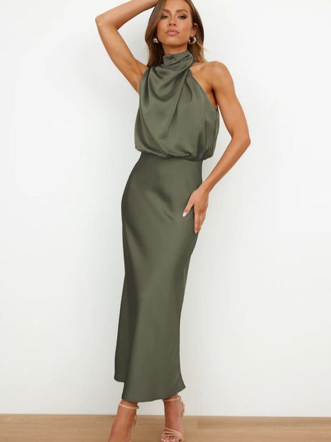 Joan | Elegant Off-Shoulder Midi Dress - Image 3