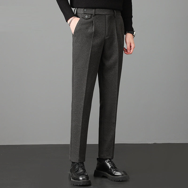 Kieran | Men's Slim Fit Dress Pants - Image 4