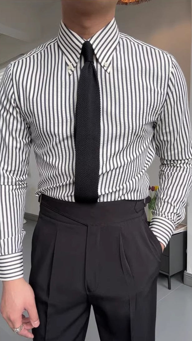 Tomas | Men's Long Sleeve Button-Down Shirt - Image 5