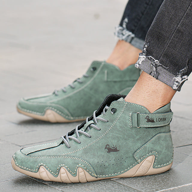 Landon | Trendy Unisex Genuine Leather Barefoot Shoes for Men and Women - Image 9